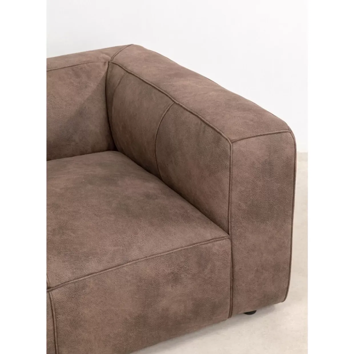 Sofa Cubetto 3-Sitzer Taupe 220Cm