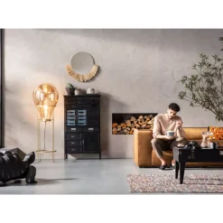 Sofa Cubetto 3-Sitzer Velvet Braun