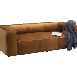 Sofa Cubetto 3-Sitzer Velvet Braun