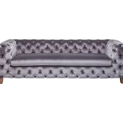 Sofa Desire 3-Sitzer Silbergrau