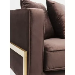 Sofa Loft 3-Sitzer Braun