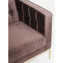 Sofa Loft 3-Sitzer Braun