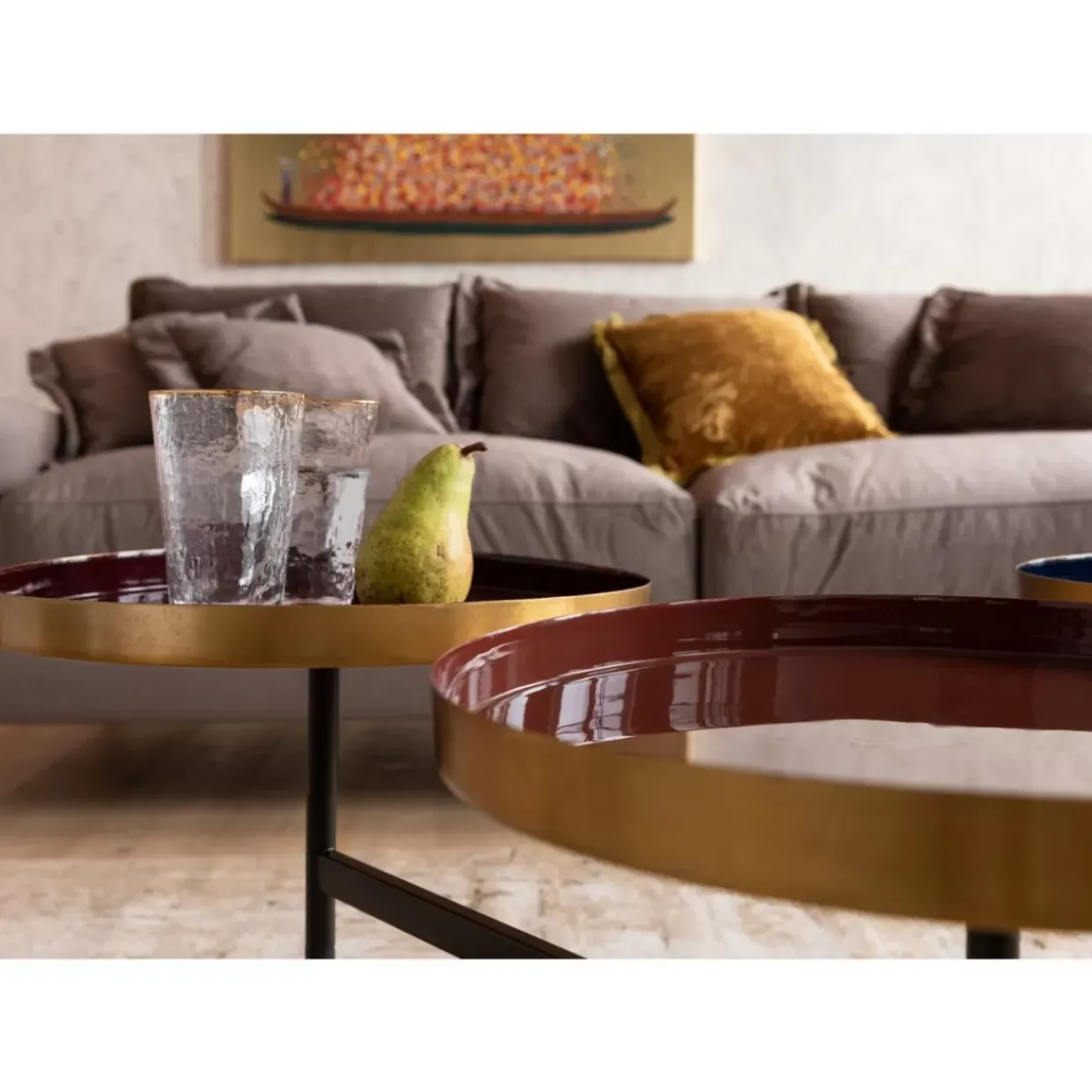 Sofa Lullaby 3-Sitzer Taupe