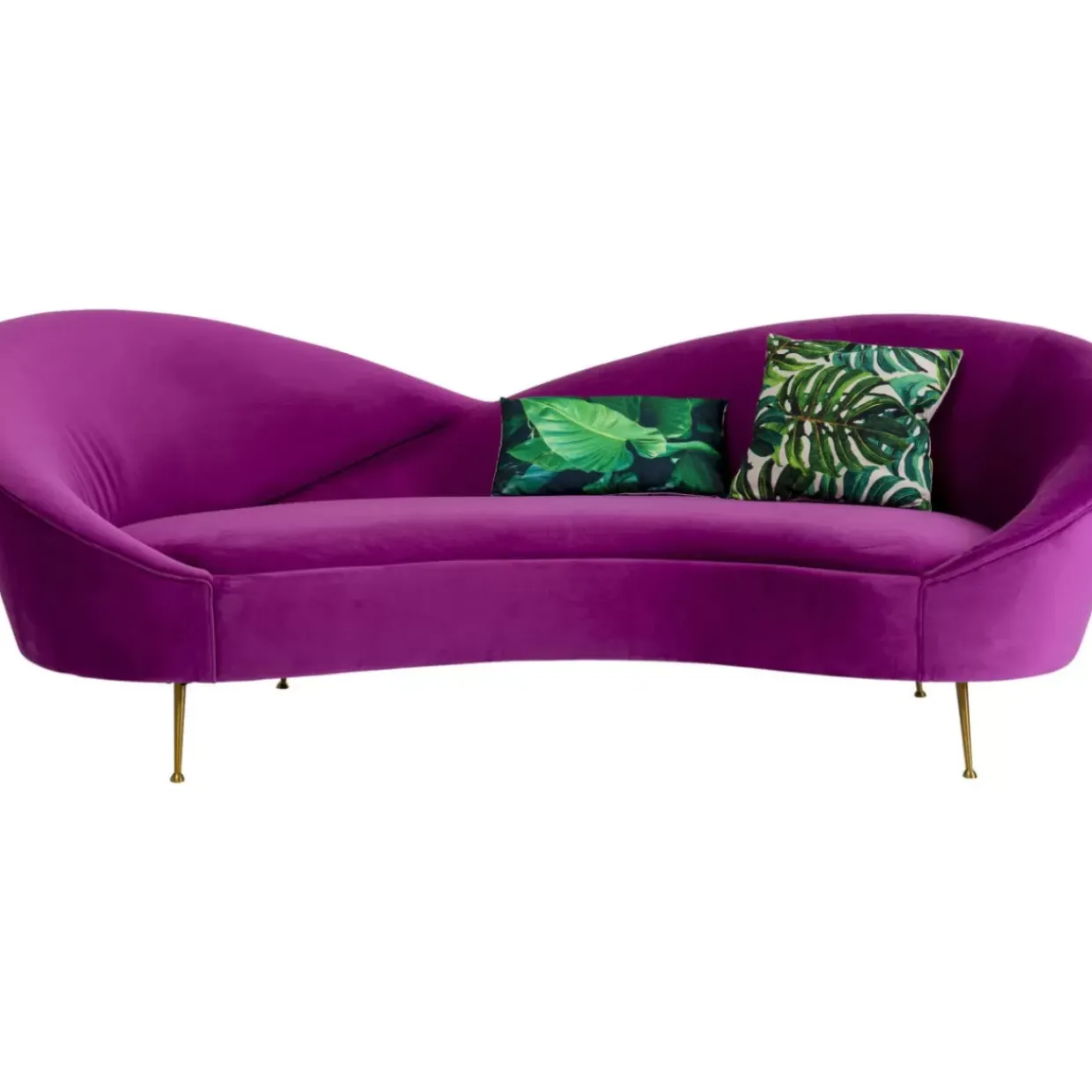 Sofa Night Fever 3-Sitzer Lila