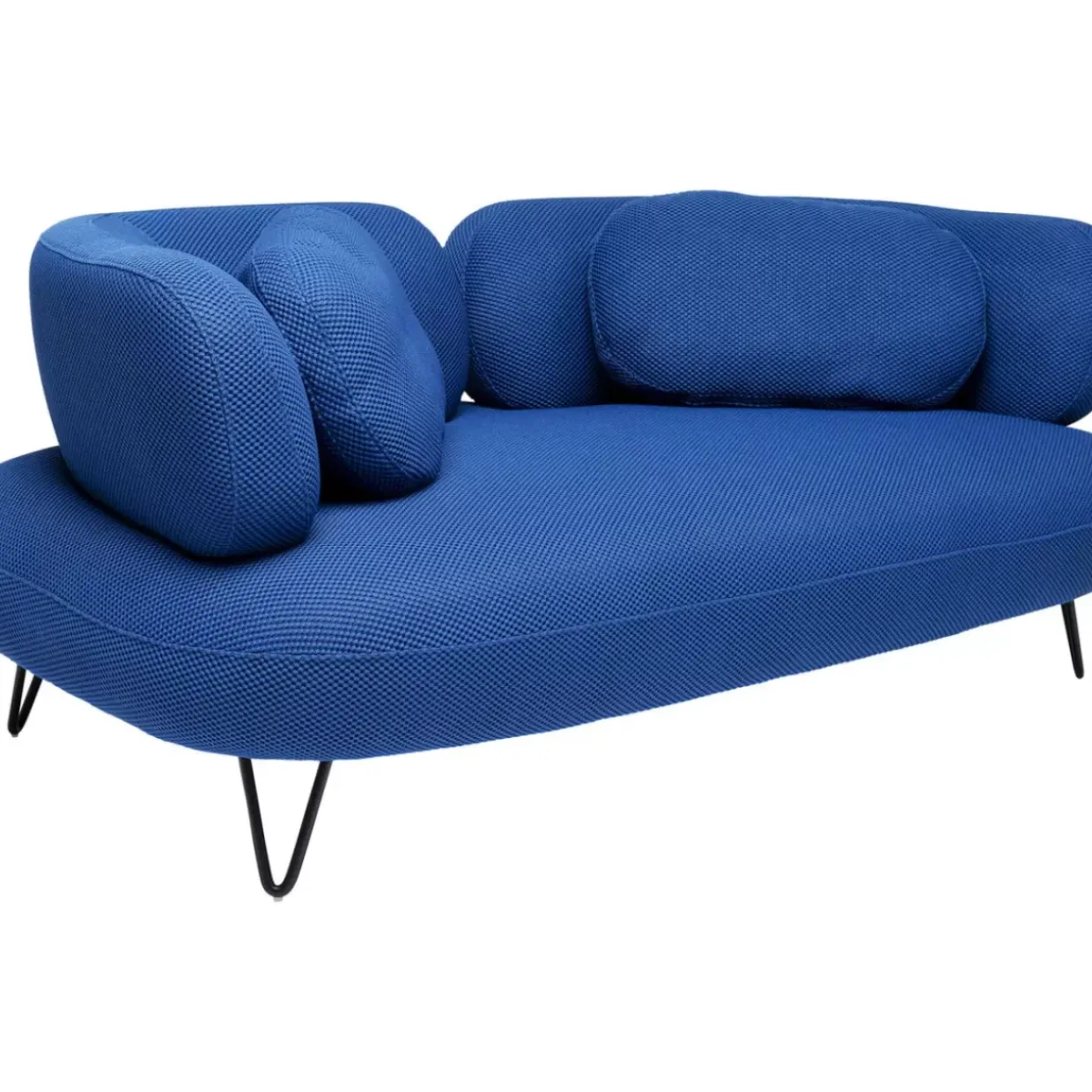 Sofa Peppo 2-Sitzer Blau 182Cm