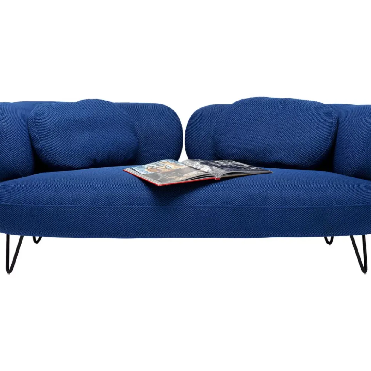 Sofa Peppo 2-Sitzer Blau 182Cm