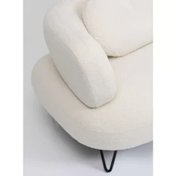 Sofa Peppo 2-Sitzer Weis 182Cm