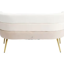 Sofa Sandwich 2-Sitzer Creme 125Cm