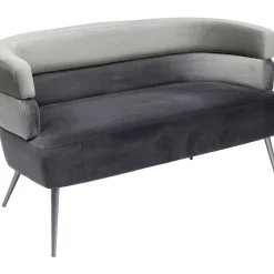 Sofa Sandwich 2-Sitzer Grau