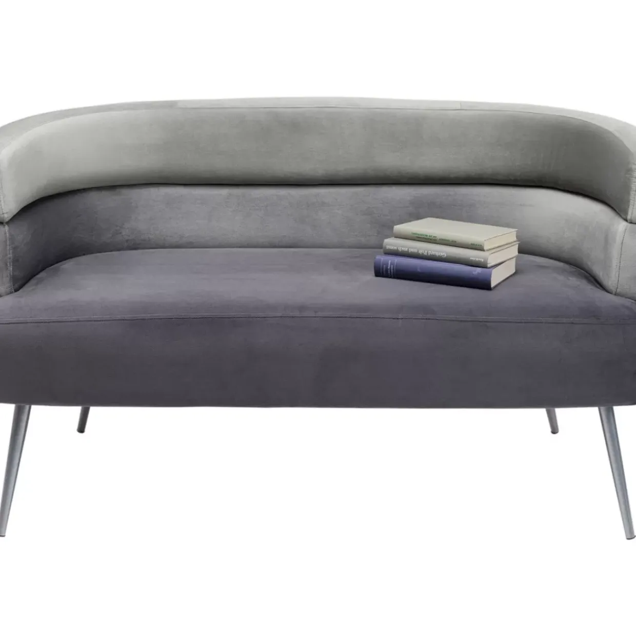 Sofa Sandwich 2-Sitzer Grau