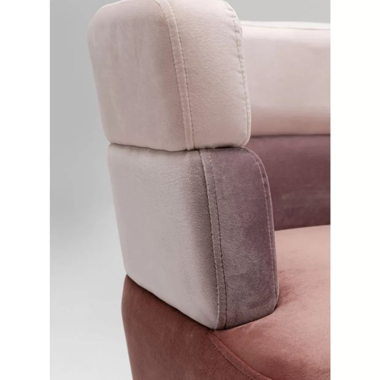 Sofa Sandwich 2-Sitzer Rosa