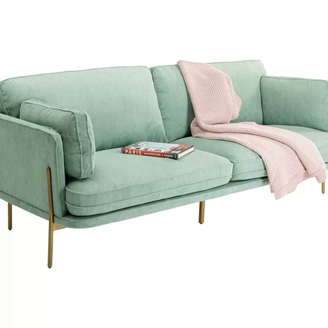 Sofa Shirly 3-Sitzer Mint