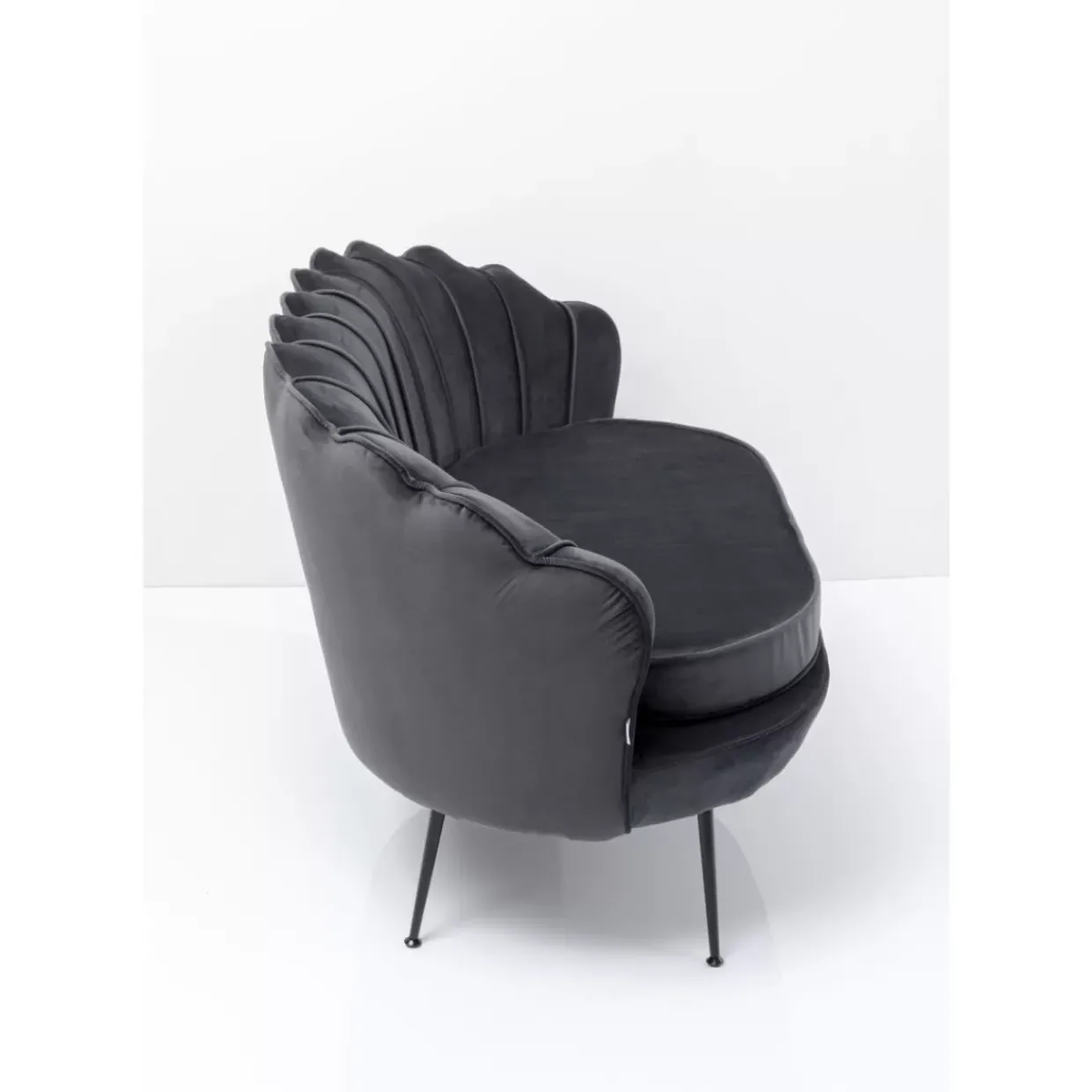 Sofa Water Lily 2-Sitzer Black Grau