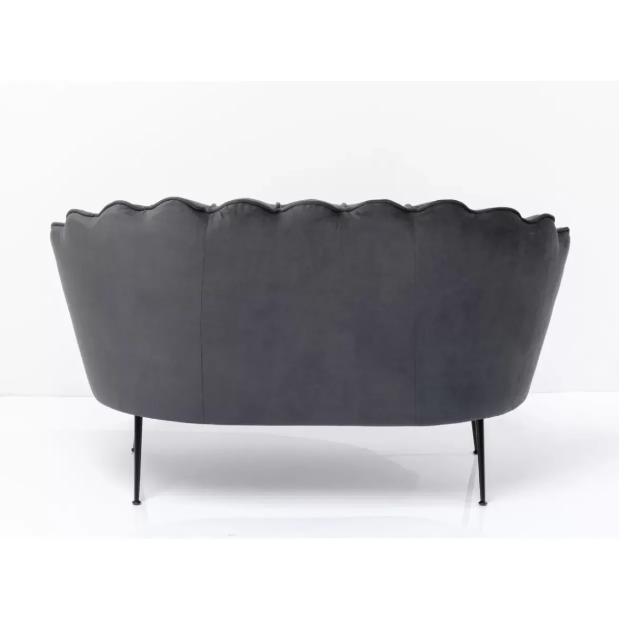 Sofa Water Lily 2-Sitzer Black Grau