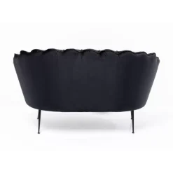 Sofa Water Lily 2-Sitzer Black Schwarz