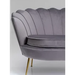 Sofa Water Lily 2-Sitzer Grau 132Cm