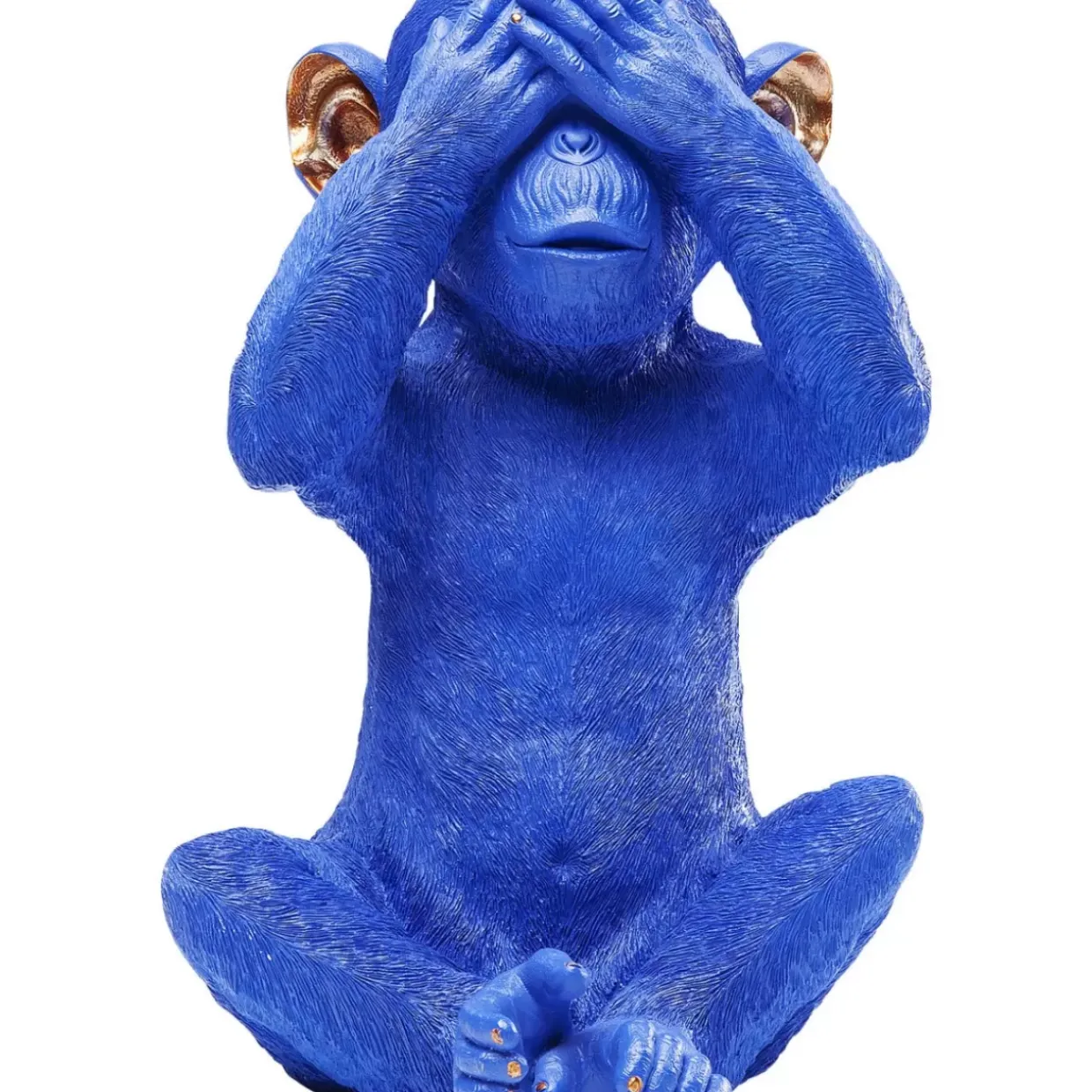 Spardose Monkey Mizaru Blau