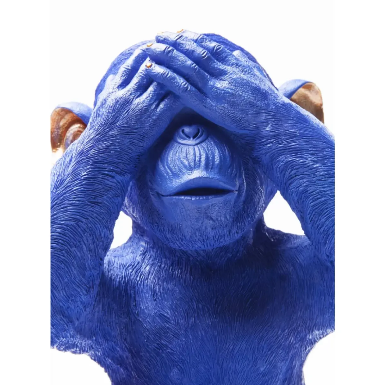 Spardose Monkey Mizaru Blau