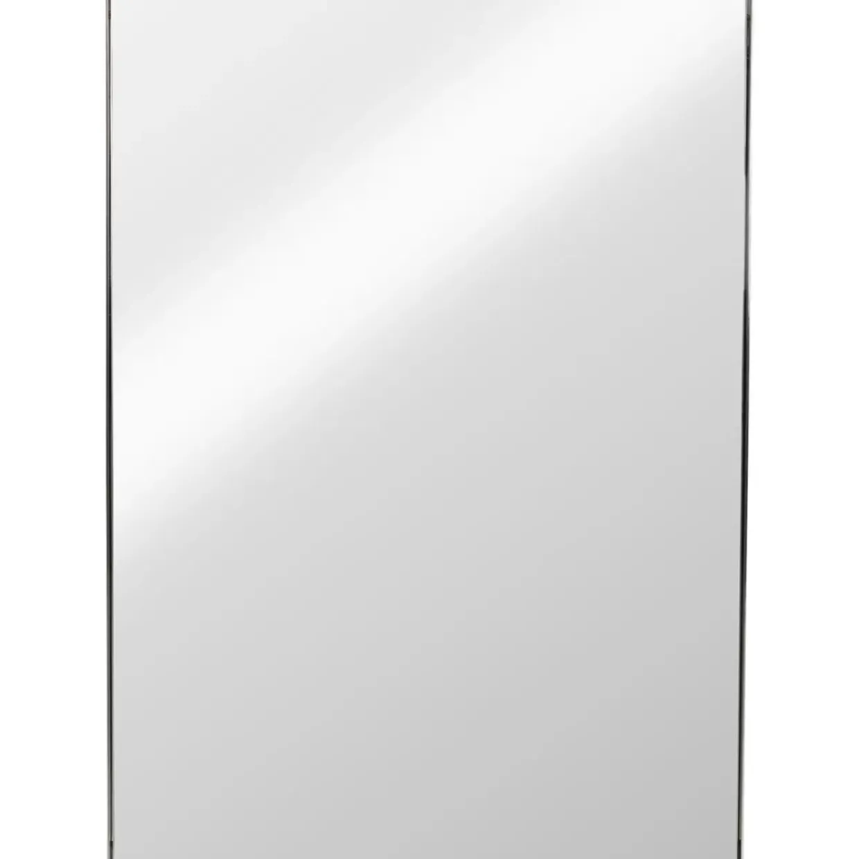 Spiegel Curvy Chrom Look 80X120Cm