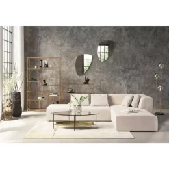 Spiegel Jetset Gold 56X83Cm