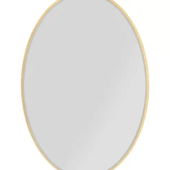 Spiegel Jetset Oval Gold 94X64Cm