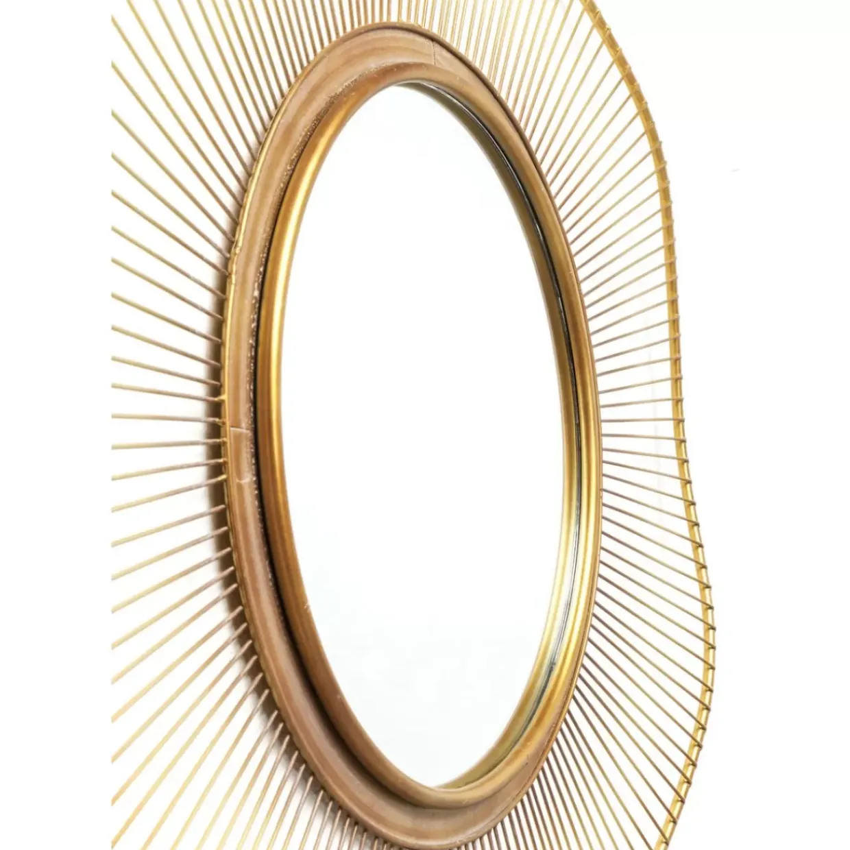 Spiegel Sun Storm Gold O93Cm