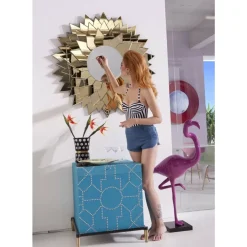 Spiegel Sunflower Round O120Cm