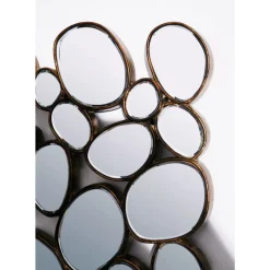 Spiegel Water Drops Copper 135X78