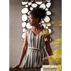 Spiegel Water Drops Copper 135X78