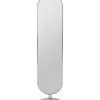 Standspiegel Curvy Chrom Look 40X170Cm