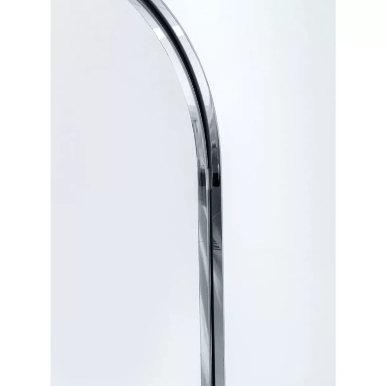 Standspiegel Curvy Chrom Look 40X170Cm
