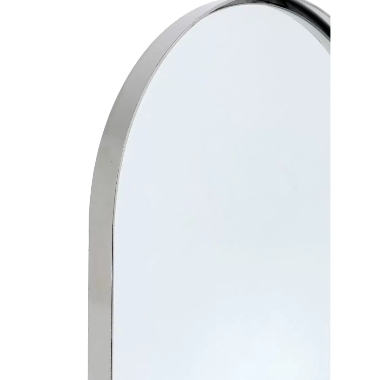 Standspiegel Curvy Chrom Look 40X170Cm