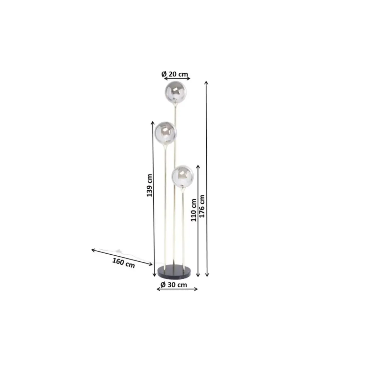 Stehleuchte Al Capone Tre