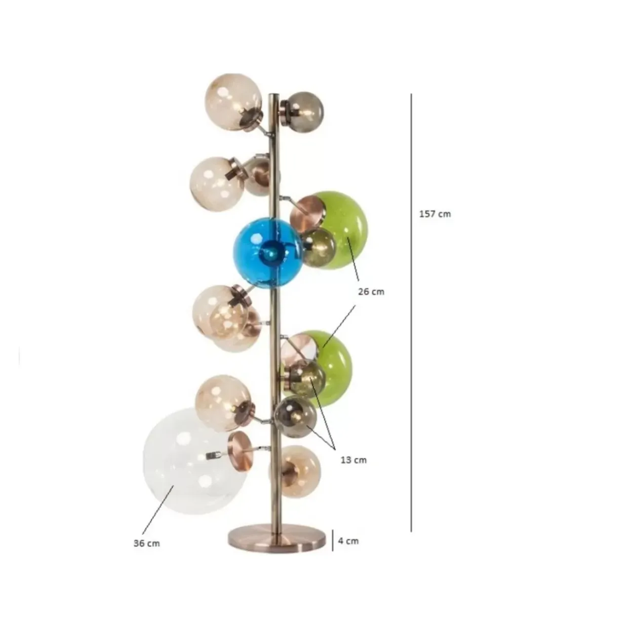 Stehleuchte Balloon Colore 15 Led