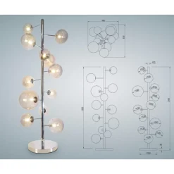 Stehleuchte Balloon Smoke 12