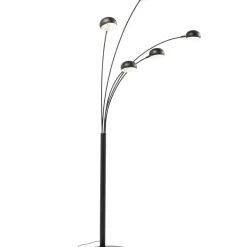 Stehleuchte Five Fingers Schwarz Matt