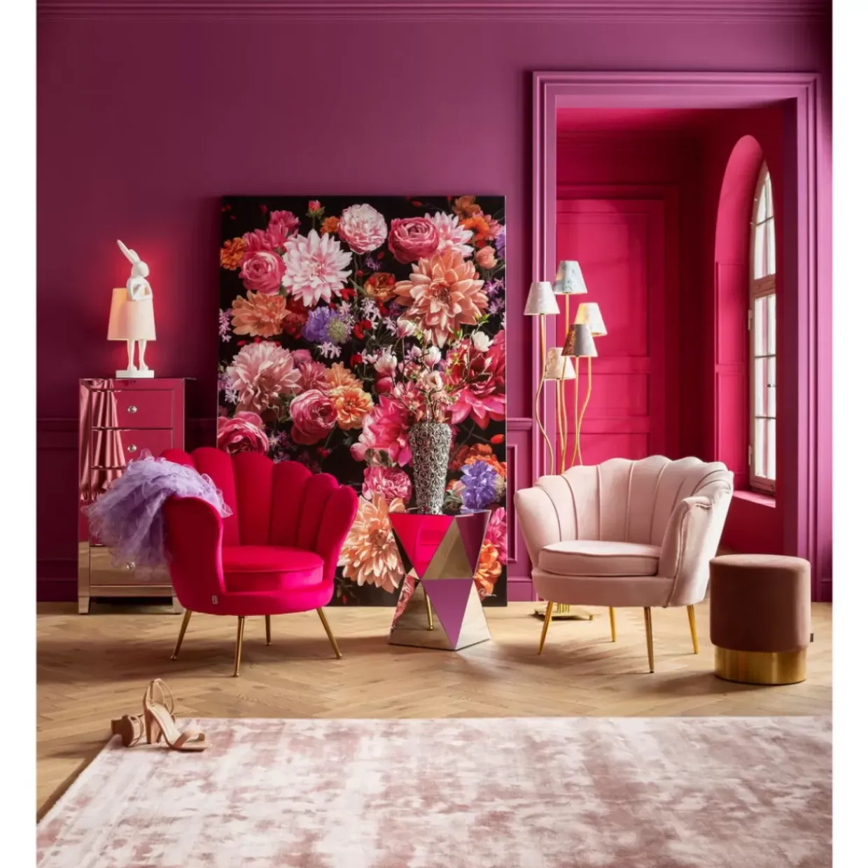 Stehleuchte Flexible Velvet Brass Cinque