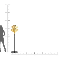 Stehleuchte Ginkgo Due 172