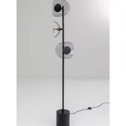 Stehleuchte Mariposa Schwarz Smoke 160Cm