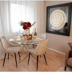 Stuhl East Side Champagne Xl