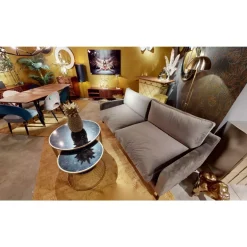 Stuhl Iris Velvet Blau (2/Set)