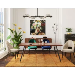 Stuhl Iris Velvet Blau (2/Set)