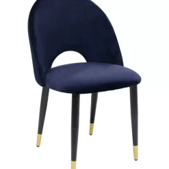 Stuhl Iris Velvet Blau (2/Set)