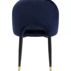 Stuhl Iris Velvet Blau (2/Set)