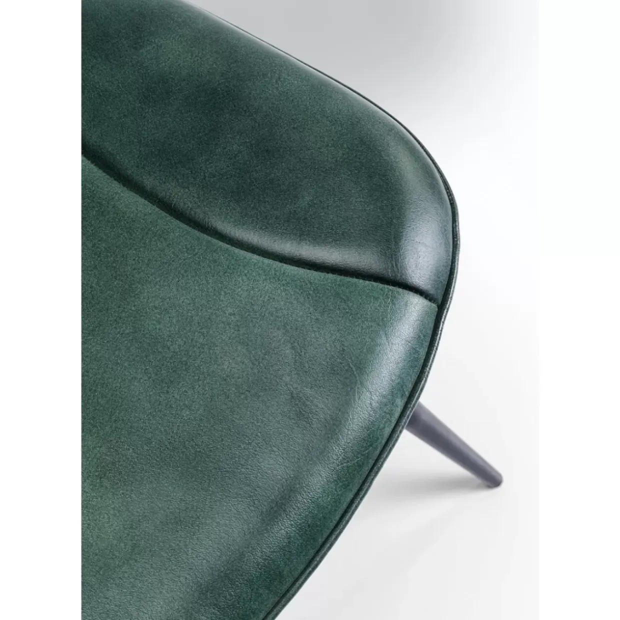 Stuhl Samba Leder Dunkelgrun