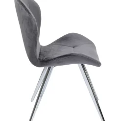 Stuhl Viva Grau Chrom