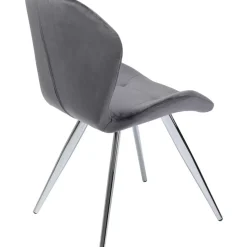 Stuhl Viva Grau Chrom