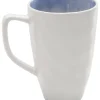 Tasse Crackle White Blue