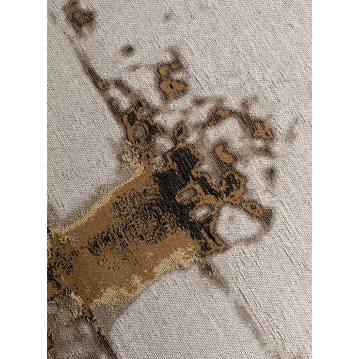 Teppich Abstract Grey Line O200Cm