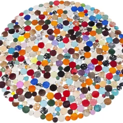 Teppich Circle Multi O150Cm